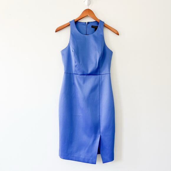 Banana Republic NWT Blue Cocktail Dress Size 0 Petite - Picture 1 of 10